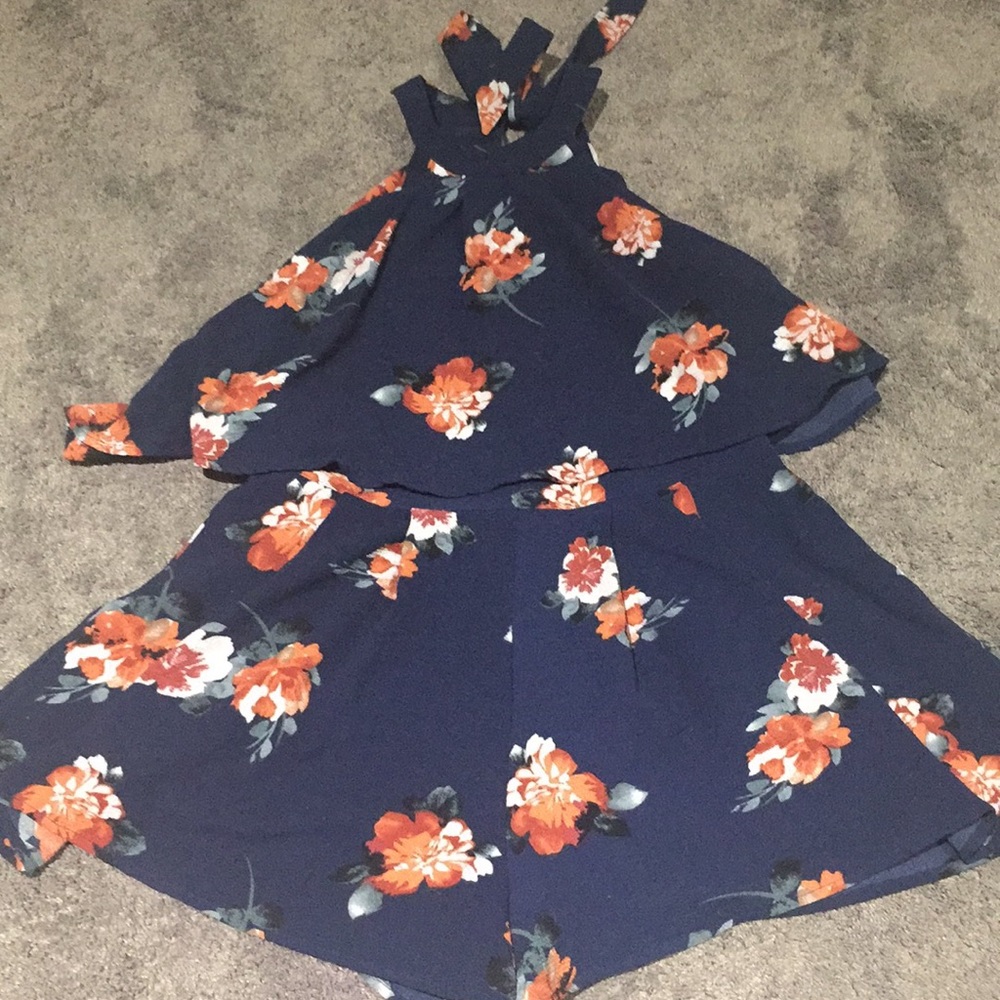 Floral romper